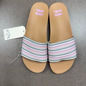 Billabong Women's Multicolor Striped Sandals